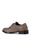 Bueno Shoes Gri Deri Kadın Düz Ayakkabı 01wt2400