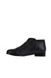 Bueno Shoes Siyah Deri Kadın Düz Bot 01wt2807