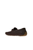 Bueno Shoes Kahverengi Flotter Deri Erkek Loafer 05ms2021