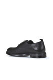 Bueno Shoes Siyah Npl Deri Erkek Düz Ayakkabı 01mv9308