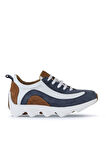 Bueno Shoes Mavi Multi Deri Kadın Spor Ayakkabı 01wv11200
