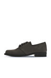 Bueno Shoes Gri Koyu Nubuk Kadın Düz Ayakkabı 01wv8600