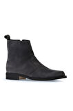 Bueno Shoes Gri Süet Kadın Düz Bot 01wv8603