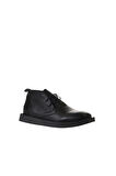 Bueno Shoes Siyah Deri Kadın Düz Bot 01wv9700
