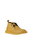 Bueno Shoes Sarı Deri Kadın Düz Bot 01wv9700