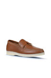 Bueno Shoes Taba Flotter Deri Kadın Loafer 05ws101