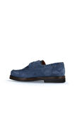 Bueno Shoes Mavi Süet Erkek Loafer 09ma050