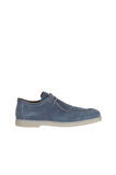 Bueno Shoes Gri Mavi Süet Erkek Loafer 10m00673