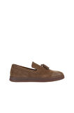 Bueno Shoes Taba Süet Erkek Loafer 10m50029