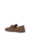 Bueno Shoes Taba Süet Erkek Loafer 10m50029