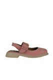 Bueno Shoes Pembe Nubuk Kadın Düz Sandalet 01wy8702