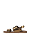 Bueno Shoes Bronz Deri Kadın Sandalet 01wy2013