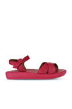 Bueno Shoes Fuşya Deri Kadın Düz Sandalet 01wy2301