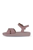 Bueno Shoes Gül Kurusu Deri Kadın Düz Sandalet 01wy2301
