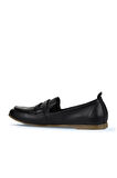 Bueno Shoes Siyah Deri Kadın Loafer 01wy6000