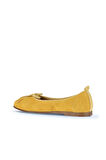 Bueno Shoes Sarı Süet-deri Kadın Düz Babet 01wy6004