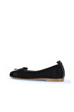 Bueno Shoes Siyah Süet-deri Kadın Düz Babet 01wy6004
