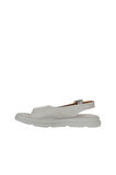 Bueno Shoes Ekru Deri Kadın Sandalet 01wy9404