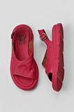Bueno Shoes Fuşya Deri Kadın Sandalet 01wy9407