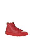 Bueno Shoes Kırmızı Deri Kadın Düz Bot 01wz7700