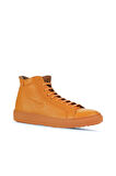 Bueno Shoes Turuncu Deri Kadın Düz Bot 01wz7700