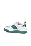 Bueno Shoes Beyaz Yeşil Deri Kadın Spor Ayakkabı 01wz10401