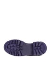 Bueno Shoes Siyah Lila Deri Kadın Topuklu Bot 01wz1403