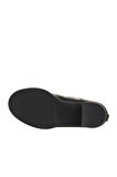 Bueno Shoes Siyah Deri Kadın Topuklu Bot 01wz3202