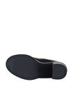 Bueno Shoes Lacivert Deri Kadın Topuklu Bot 01wz3202