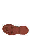 Bueno Shoes Siyah Pembe Açma Deri Kadın Düz Bot 01wz4002