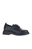 Bueno Shoes Lacivert Deri Kadın Klasik Ayakkabı 01wz4006