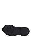 Bueno Shoes Siyah Deri Kadın Düz Bot 01wz4007