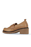 Bueno Shoes Vizon Deri Kadın Topuklu Ayakkabı 01wz4404