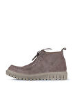 Bueno Shoes Vizon Süet Kadın Düz Bot 01wz5206
