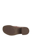 Bueno Shoes Vizon Koyu Deri Kadın Topuklu Ayakkabı 01wz7004