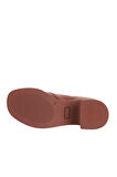 Bueno Shoes Pembe Deri Kadın Topuklu Ayakkabı 01wz7005