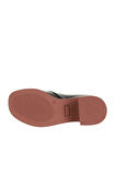 Bueno Shoes Siyah Pembe Deri Kadın Topuklu Ayakkabı 01wz7005