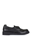 Bueno Shoes Siyah Deri Kadın Klasik Ayakkabı 01wz8902