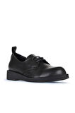 Bueno Shoes Siyah Deri Kadın Klasik Ayakkabı 01wz8902
