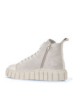 Bueno Shoes Bej Süet Kadın Düz Bot 01wz4101
