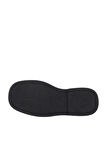 Bueno Shoes Siyah Deri Kadın Dolgu Topuklu Bot 01wz6405