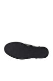 Bueno Shoes Siyah Deri Kadın Dolgu Topuklu Bot 01wz8303