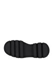 Bueno Shoes Siyah Deri Kadın Dolgu Topuklu Bot 01wz8402