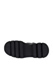Bueno Shoes Siyah Deri Kadın Dolgu Topuklu Çizme 01wz8405