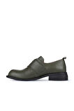 Bueno Shoes Yeşil Deri Kadın Klasik Ayakkabı 01wz6802