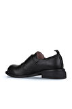 Bueno Shoes Siyah Deri Kadın Klasik Ayakkabı 01wz6802