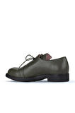 Bueno Shoes Yeşil Deri Kadın Klasik Ayakkabı 01wz7300