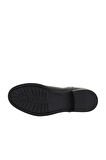 Bueno Shoes Gri Koyu Deri Kadın Topuklu Bot 01wz7404