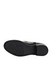 Bueno Shoes Siyah Deri Kadın Topuklu Bot 01wz7405