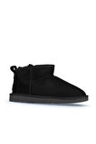 Bueno Shoes Siyah Süet Kadın Düz Bot 05ag2074055